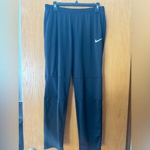 Nike Womens Black Joggers with White Swoosh